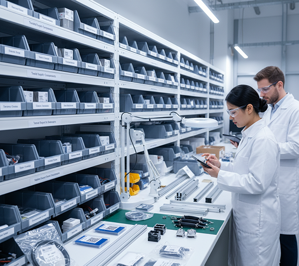 Quality sourcing for industrial-grade uv led printer a3 components Technicians sourcing certified parts for reliable uv led printer a3 production