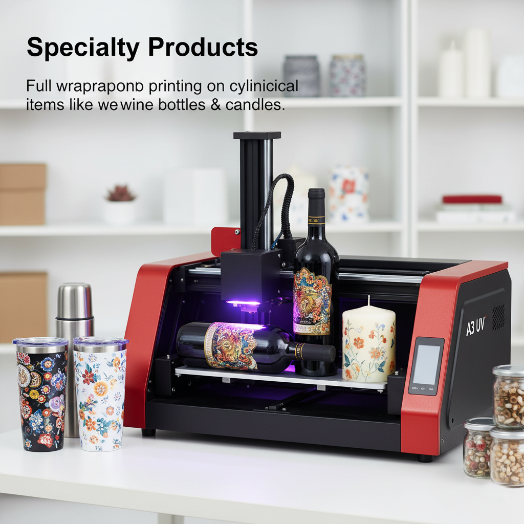 Specialty product customization with uv printer 9060 technology Advanced uv printer 9060 printing specialty products such as bottles, packaging, and promotional goods