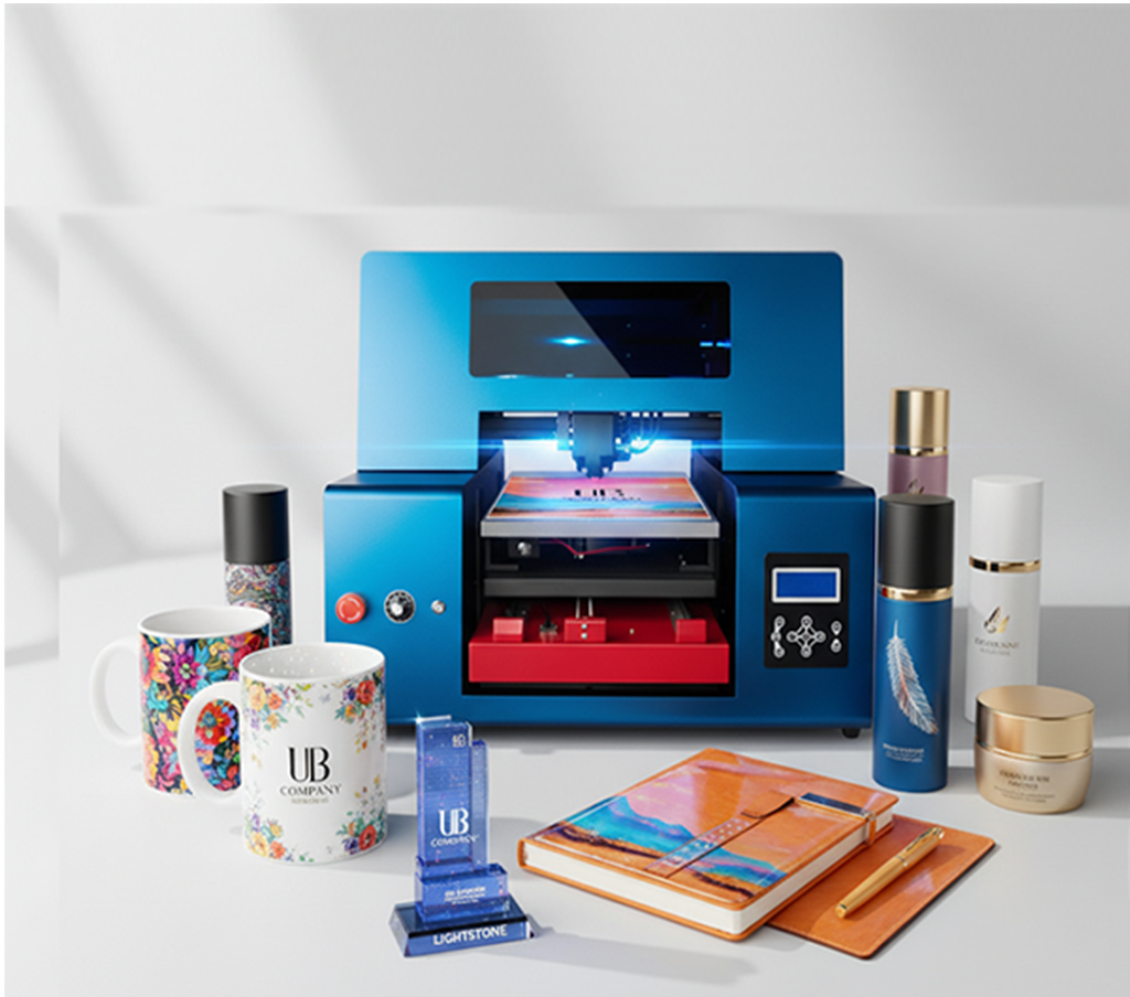 Blue UV Inkjet Printer for Customized Printing Solutions