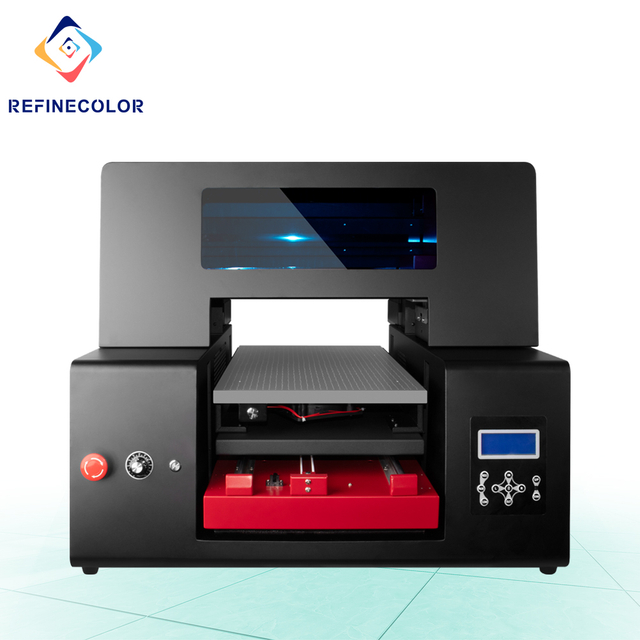 12" Dual Heads A3 UV DTF Printer RF-ZZ2C UV Flatbed Printer Vacuum Table Included