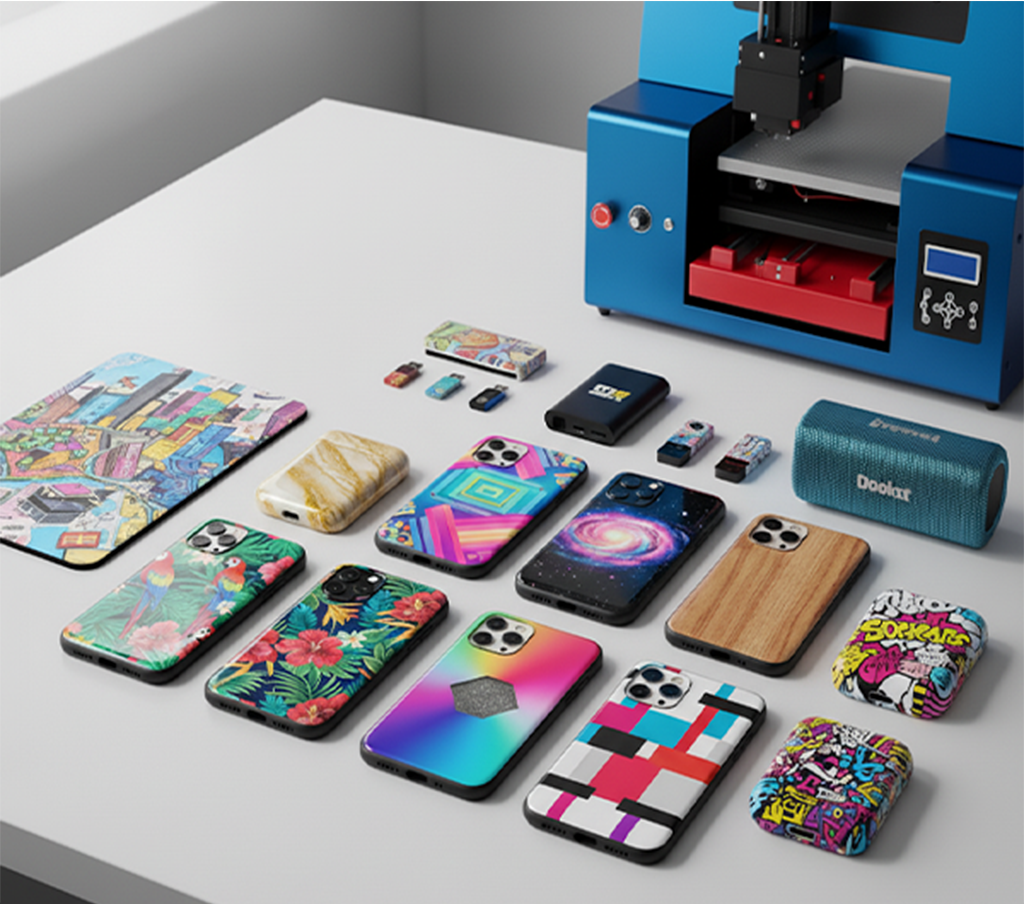 Blue UV Inkjet Printer for Customized Printing Solutions