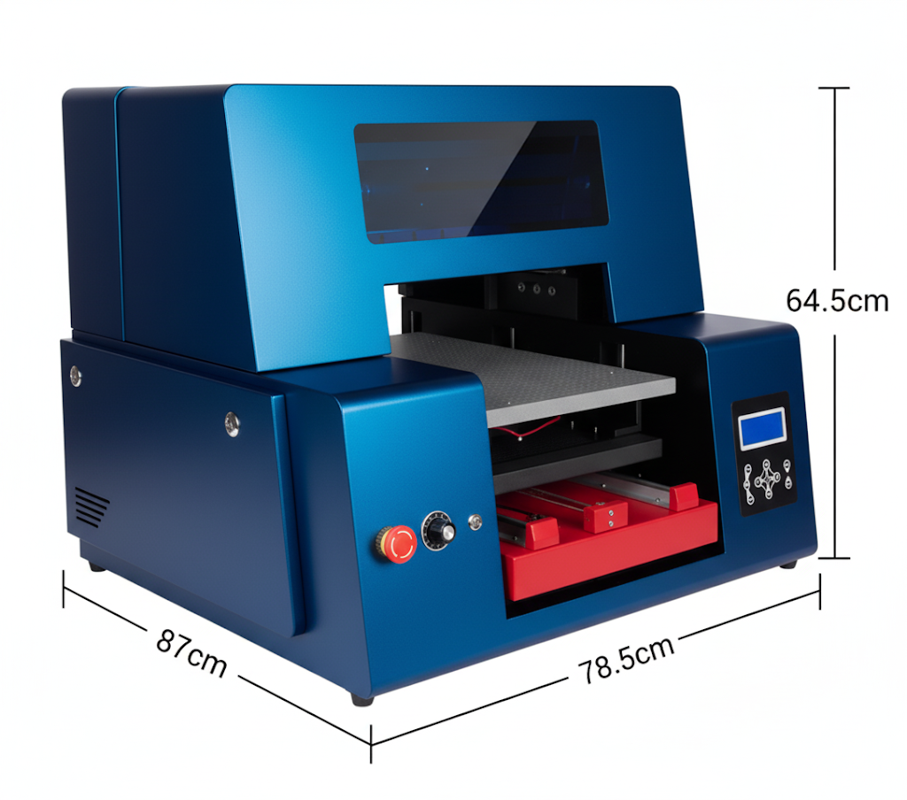 Blue UV Inkjet Printer for Customized Printing Solutions