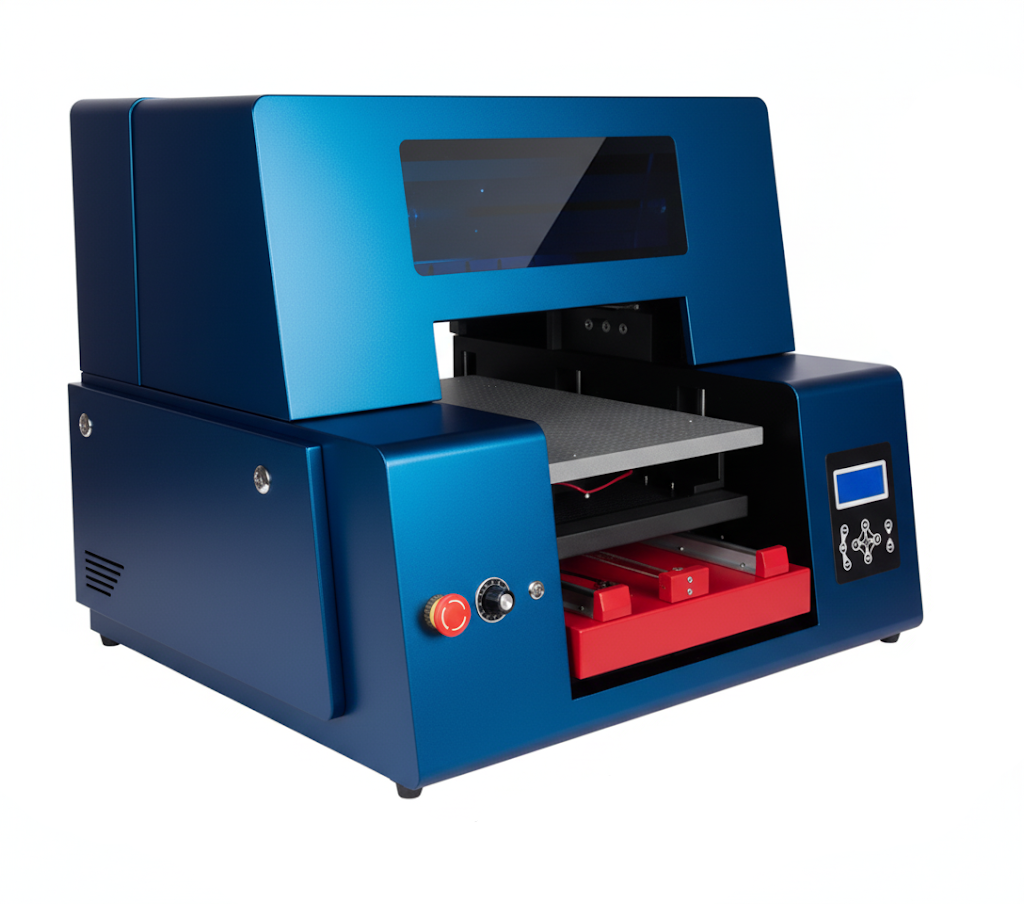 Blue UV Inkjet Printer for Customized Printing Solutions