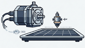 Precision drive system enhancing accuracy in uv-dtf printer performance