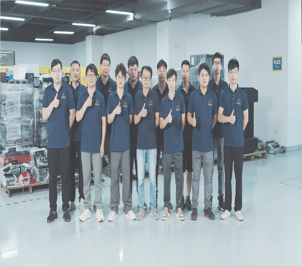 Professional team dedicated to producing advanced uv inkjet printers, ensuring innovation, reliability, and top-quality printing solutions.