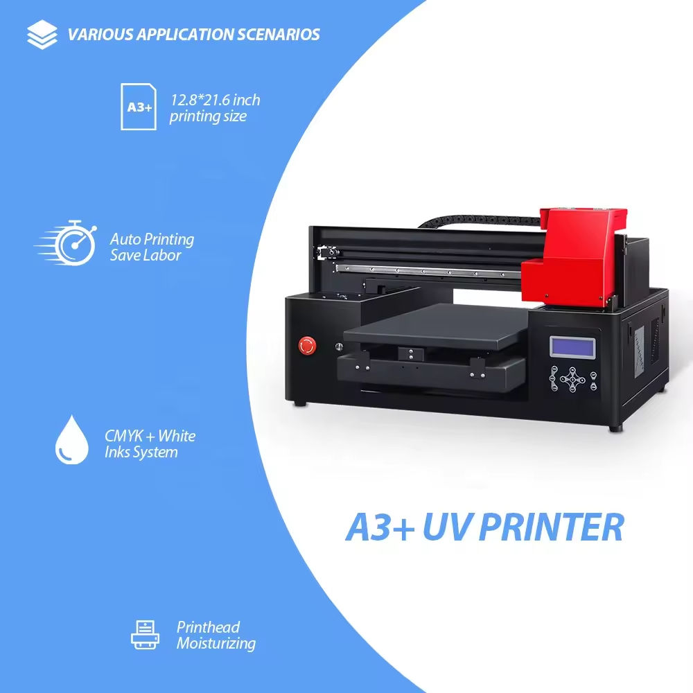 The Best Price UV Flatbed Printing Machine RF-ZZ1S-C for Gift Customization