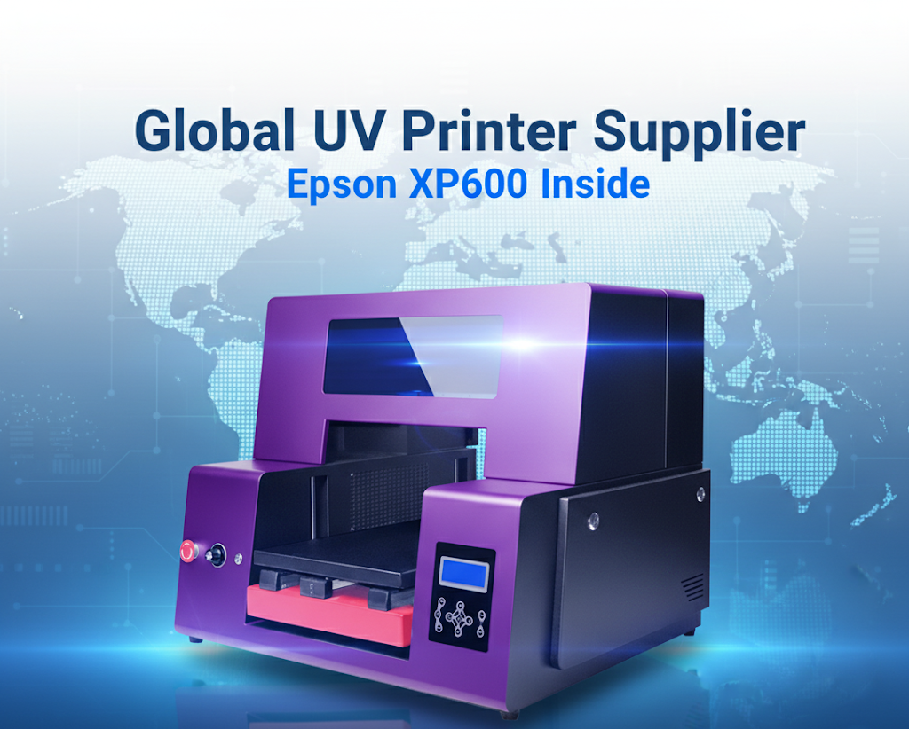UV Printer China Manufacturer with Epson XP600 Technology for Global Distributors 