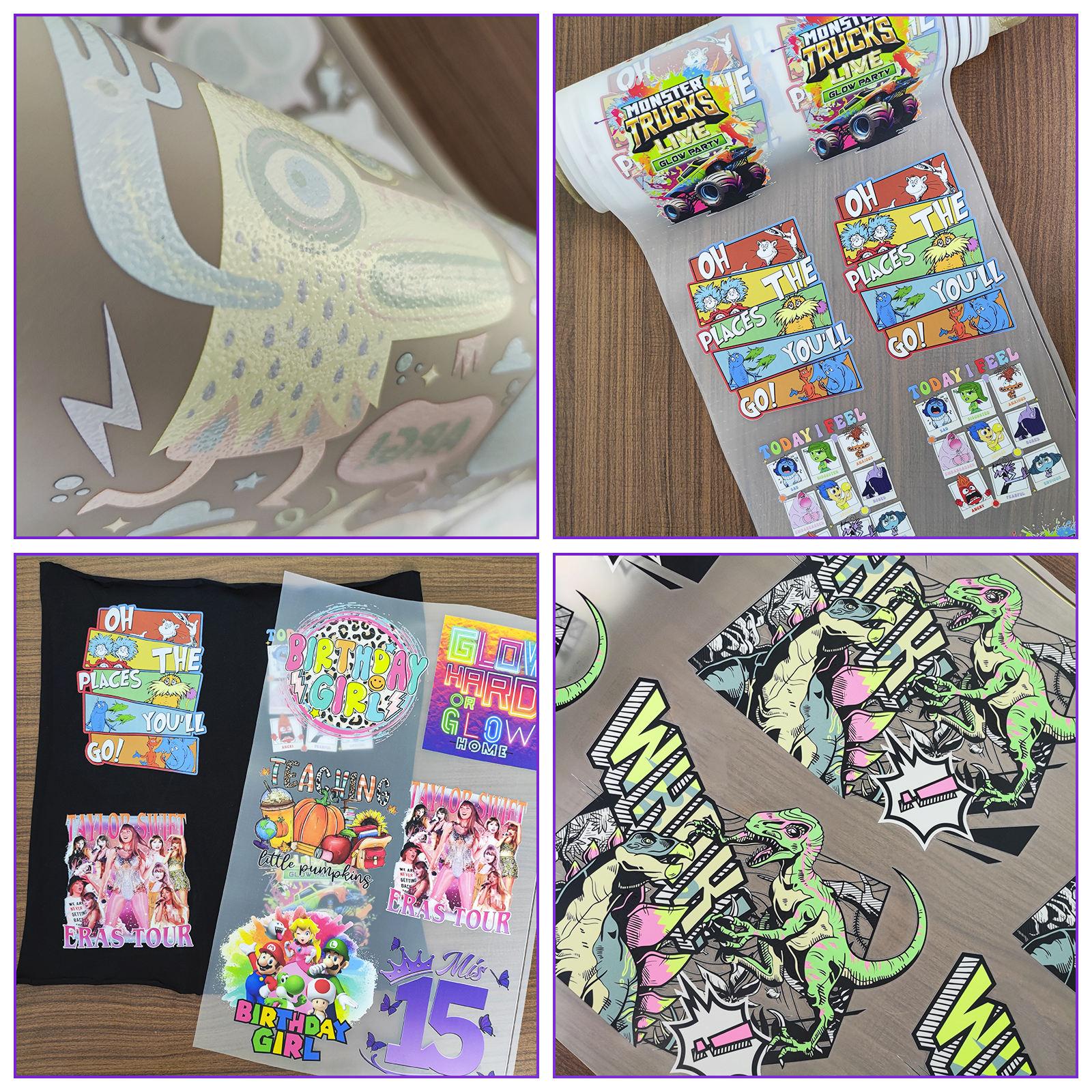 New Design Refinecolor 330mm A3 DTF Printer Epson F1080/ i1600A1 Printhead DTF Printing Machine Custom T shirts