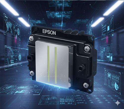 Advanced Epson printhead providing precision output for industrial dtv uv printer applications