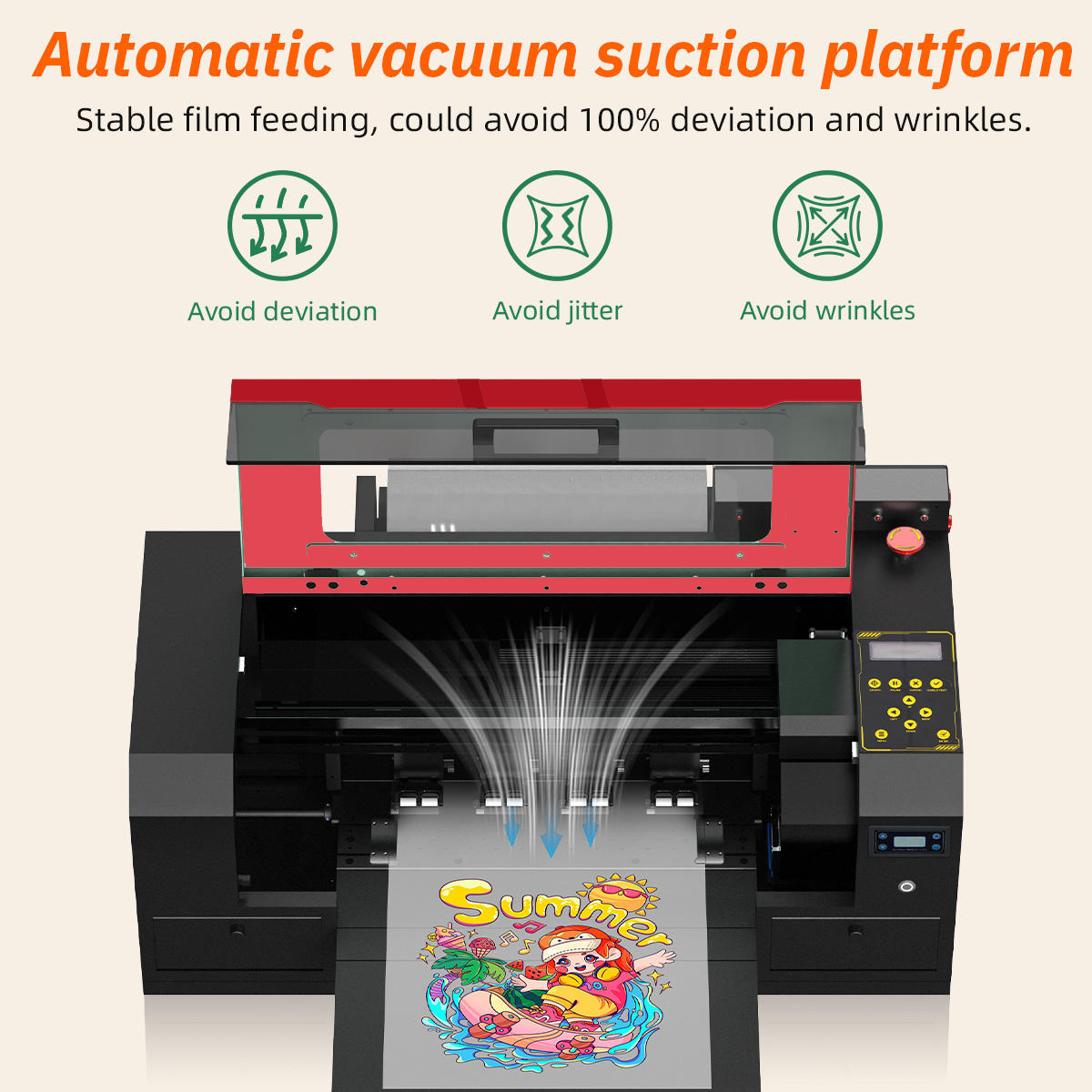 2025 New Arrival 30/33cm A3 Desktop DTF Printer Epson F1080 Printhead | Hoson Riprint Software