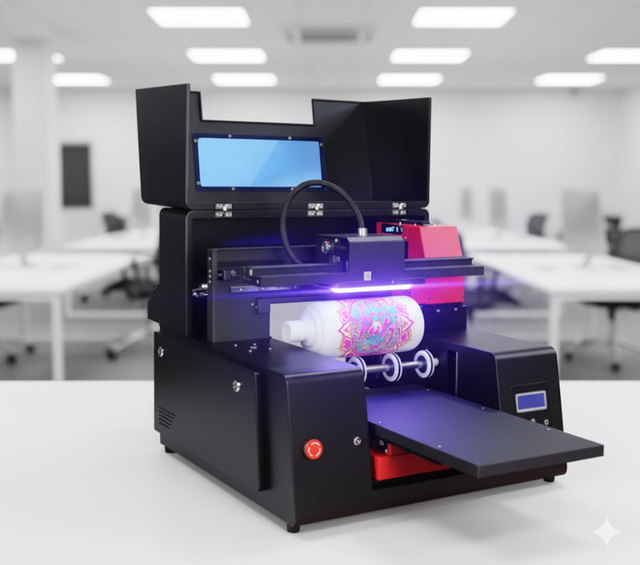 360 Rotary UV Printer – Advanced Printing for Cylindrical And Curved Surfaces