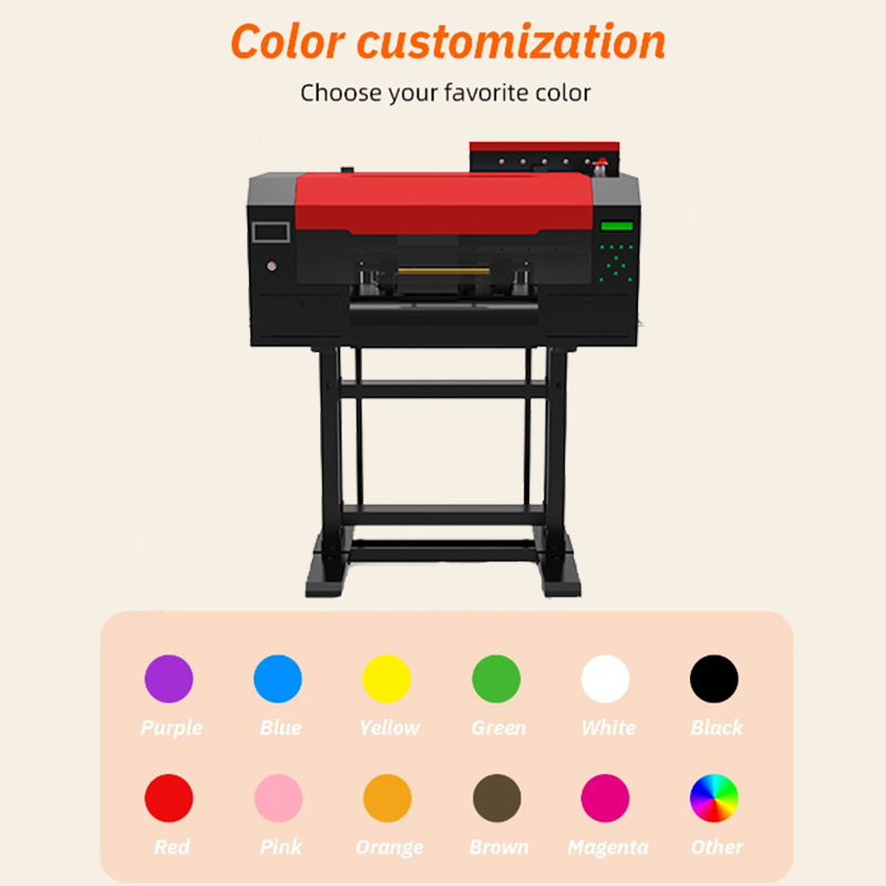 New Design Refinecolor 330mm A3 DTF Printer Epson F1080/ i1600A1 Printhead DTF Printing Machine Custom T shirts