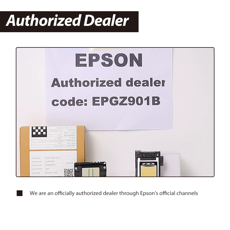 Supply Original Epson F080, I1600 and i3200 U1 A1 E1 Printhead For UV Printer, DTF, DTG Printers