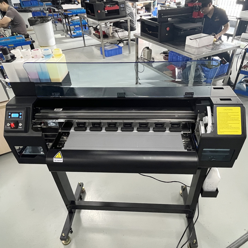 2024 Refinecolor 60cm DTF Printer Double Epson i1600A1/ F1080 24' Direct To Film Fabrics T shirt Printing Machine