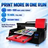 Refinecolor 6090 UV Flatbed Printer F1080/ I1600 A1 UV LED Printer Machine Vacuum Table Included
