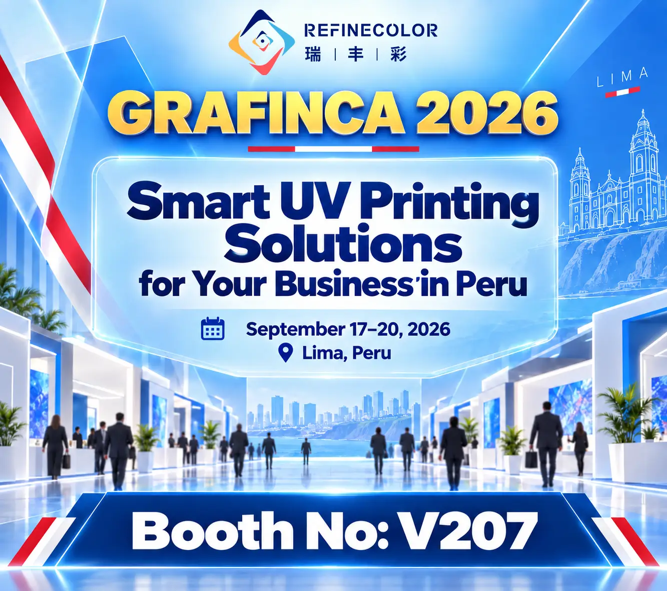 Meet Refinecolor at GRAFINCA 2026 in Peru