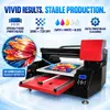 Refinecolor 6090 UV Flatbed Printer F1080/ I1600 A1 UV LED Printer Machine Vacuum Table Included