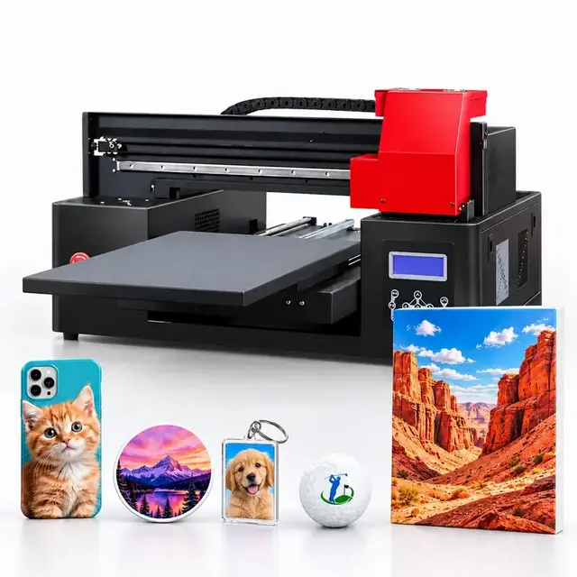 The Best Price UV Flatbed Printing Machine RF-ZZ1S for Gift Customization