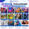 High End 6090 Ultra UV Flatbed Printer Epson i1600/i3200 Printhead with Visual Positioning System