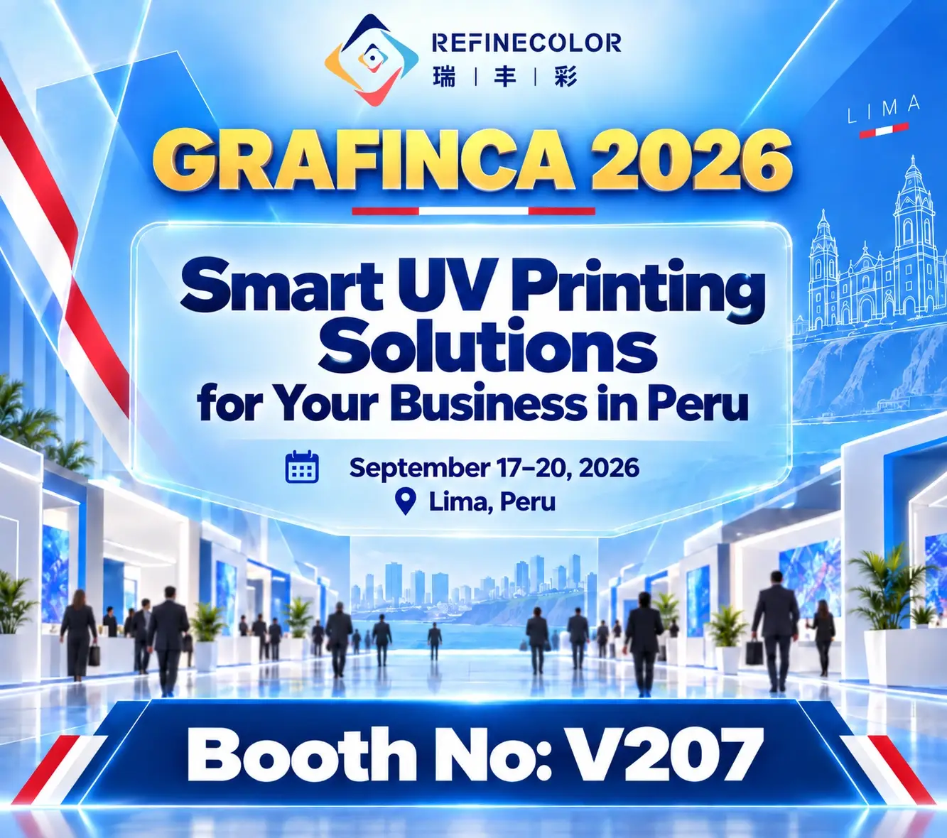 Meet Refinecolor at GRAFINCA 2026 in Peru
