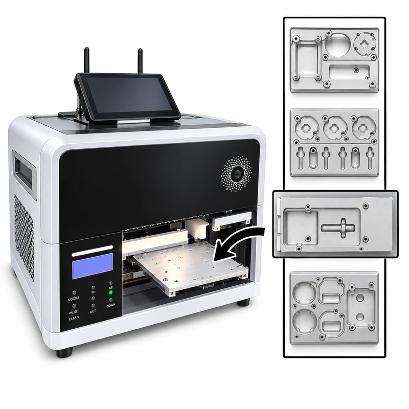 Place the product fixture
