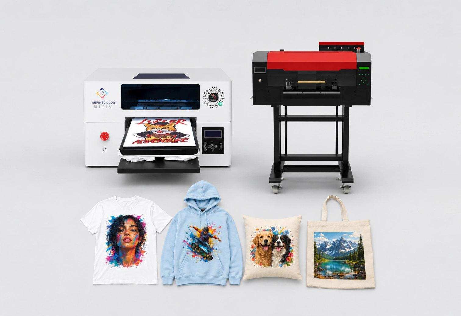 DTG and DTF Printer